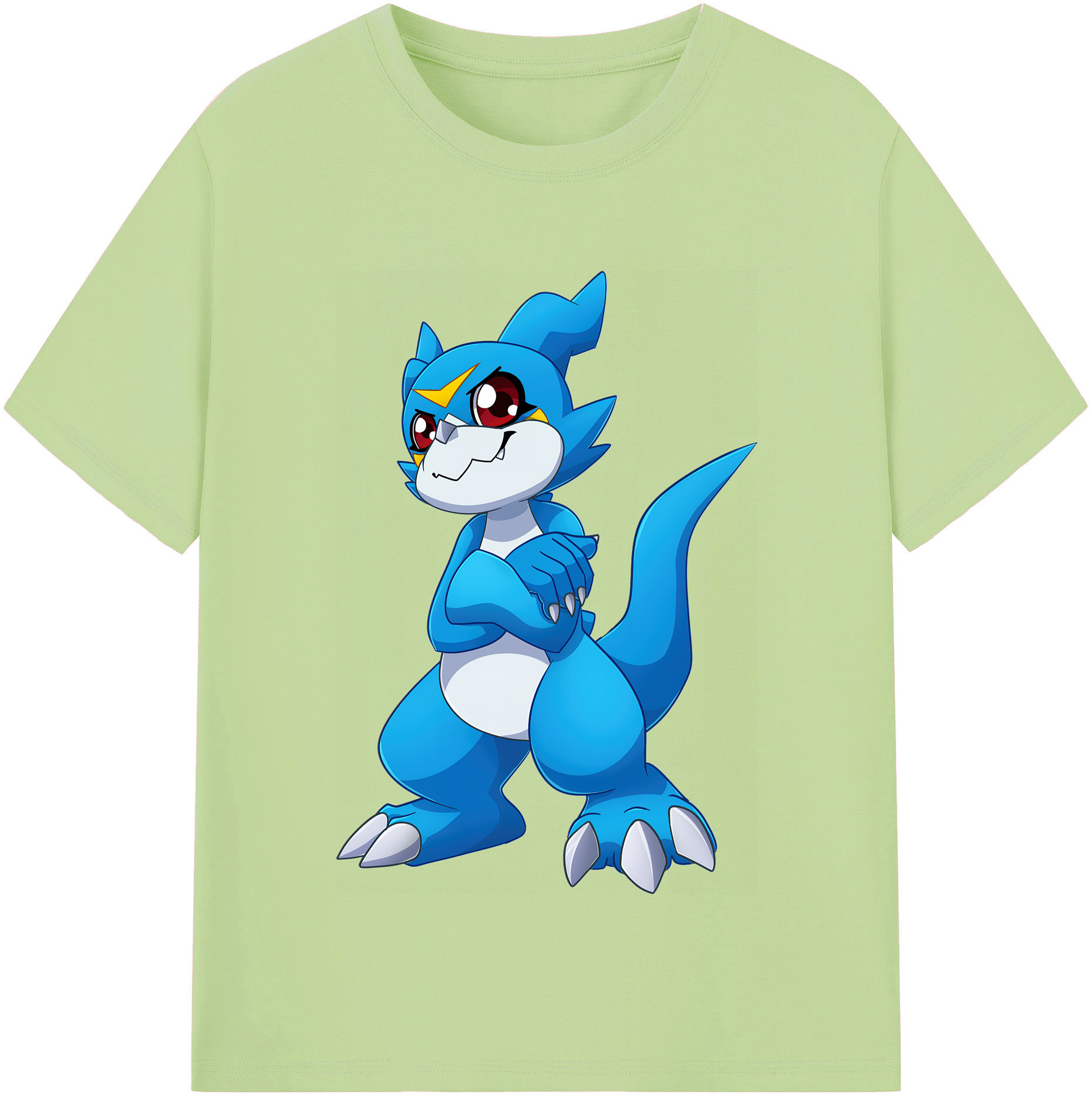 （画像用） Digimon デジタルモンスター/デジモン 綿100％半袖Tシャツ（フロントプリント）